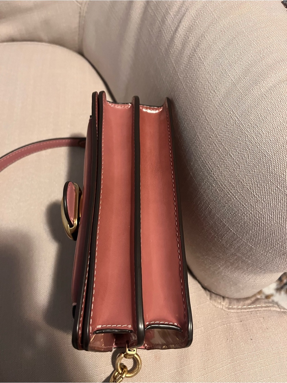 NWOT Coach, The Tabby bag 20, leather, in peony. - Picture 6 of 10